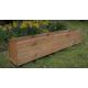 Extra Large Wooden Garden Planter Plant Pot Box Flower Herb Veg Wood Trough Outdoor Long 3 Board