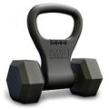 KETTLE GRYP - The Original - As Seen on SHARK TANK! Converts Your Dumbbells Into Kettlebells - Made in the USA - Dumbbell Grip Handle