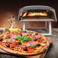 NutriChef Portable Pizza Grill Cover - Fits up to 16" Nylon in Black/Gray | 12.4 H x 16.14 W x 25.54 D in | Wayfair NCPIZOVN