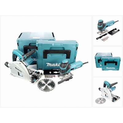 Makita - Sägenset mit sp 6000 j 1.300 w Tauchsäge und 4351 fctj 720 w Pendelhubstichsäge jeweils im Image