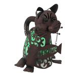 Metal Cat & Dog Led Solar Garden Statue Accent Light Patio Decor