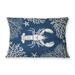 I LOVE LOBSTER NAVY Lumbar Pillow By Kavka Designs