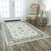 Alora Decor Spirit Ivory and Grey Classical Hand-tufted Wool Blend Rug