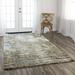 Alora Decor Elect Brown, Grey, Charcoal, Ivory, and Tan Abstract Rug