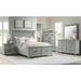 Picket House Furnishings Brooks Queen Platform Storage Bed in Grey