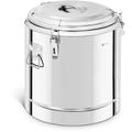 Royal Catering - Conter Isotherme Thermobox Isolation Thermique Acier Inox Empilable 35 Litres