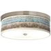 Giclee Glow Marble Jewel 14" Wide Energy Efficient Ceiling Light