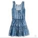 J. Crew Dresses | J Crew Tie Dye Coverup | Color: Blue/White | Size: Xxs