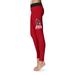 Women's Cardinal Ball State Cardinals Solid Yoga Leggings