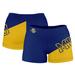 Women's Navy Marquette Golden Eagles Color Block Shorts