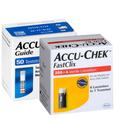 Accu-Chek Guide Teststreifen + Fastclics Lanzetten 1 St Kombipackung