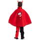 Carnival Toys Cape Teufel mit Kapuze, 65 cm, Filz