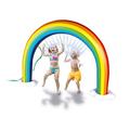 Happy People 77422 - Sprinkler Rainbow, Regenbogenfarben, 216 x 46 x 153 cm