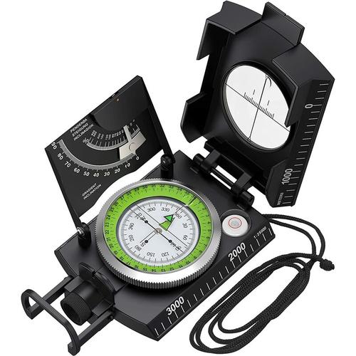 Militär Marschkompass Professioneller Taschenkompass Peilkompass Kompass Compass mit Klinometer