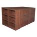 Latitude Run® Linh Standing desk Wood in Brown | 42 H x 85 W x 46 D in | Wayfair DBDE498386154D9383C36CF6E0915137