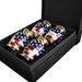 Trupoint Memorials Patriotic Small Keepsake Urns For Human Ashes - Set Of 4 Metal in Blue/Red | 9.5 H x 5.9 W x 2.9 D in | Wayfair AmFlag2.0 KS-4