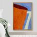 SIGNLEADER Framed Canvas Print Wall Art Side View Or Orange Coffee Mug Drinks American Illustrations Modern Art Chic Closeup Colorful For Living Room Canvas | Wayfair