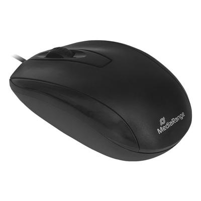 MediaRange Optische Maus »MROS211« schwarz, 5.6x3.5x10 cm