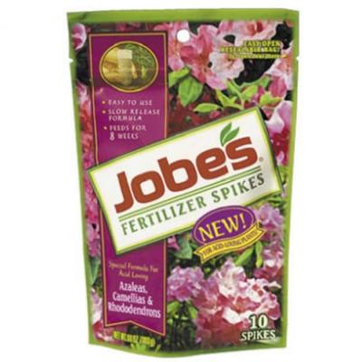 Jobe's 04101 Azalea/Rhododendron Plant Spike, 9-8-7, 10-Pack