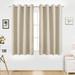 Pro Space Grommet Top Insulated Thermal Blackout Window Curtain Solid Room Drape (1 Panel)