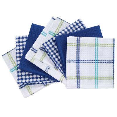 Flat Waffle Dish Cloths, Set Of 8 by T-fal in Cool