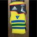 Adidas Accessories | Adidas Boys Crew Socks 2 Pairs | Color: Yellow | Size: Shoe Size:13c-4y