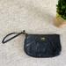 Coach Bags | Coach Wristlet Black Leather Gold Hardware | Color: Black | Size: 9”L X 5.5”H X 1”W