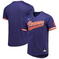 Men's Nike Purple Clemson Tigers Replica Baseball Jersey