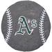 FOCO Oakland Athletics Ball Garden Stone