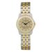 Women's Gold/Silver Emerson College Lions Two-Tone Medallion Wristwatch