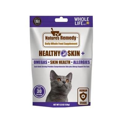 Whole Life Nature's Remedy Skin & Allergy Support Whole Food Cat Supplement, 4.5-oz bag