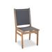 Wildon Home® Barbados Teak Patio Dining Side Chair Wood/Sling in Brown | 37 H x 18.75 W x 23 D in | Wayfair 5F7A5971723C46C1A4B94C49C1D53B16