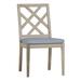 Summer Classics Haley Patio Dining Side Chair w/ Cushions Wood in Brown | 36.25 H x 20.75 W x 24.75 D in | Wayfair 294727+C265750N