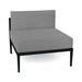 Summer Classics Elegante Patio Chair w/ Cushions in Black | 26 H x 28.25 W x 28.25 D in | Wayfair 425797+C676H6458N