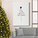 The Holiday Aisle® Love Is Spirit B.W. Premium Gallery Wrapped Canvas - Ready To Hang Metal in Black/Blue/Green | 60 H x 40 W x 1 D in | Wayfair