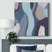 Orren Ellis Blue Chrysalis III-Premium Gallery Wrapped Canvas - Ready To Hang Canvas, Solid Wood in Black/Blue/Green | 10 H x 10 W in | Wayfair