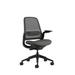 Steelcase Series 1 Task Chair Upholstered/Mesh in Black | 41.25 H x 23.5 W x 27 D in | Wayfair SXLRP68QHWX3HDJFCW