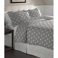 Pointehaven Polar Bear Duvet Cover Set, Cotton in Gray/White | Twin/Twin XL | Wayfair FP175DVT-TT-PBR