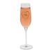 Le Prise™ Mr. Heart Glass Champagne Flute, Wedding, Home Decor, Drinkware, 1 Piece Glass | 8 H x 4 W in | Wayfair C010DC11CAFA4BFAAA86904A5CA92951