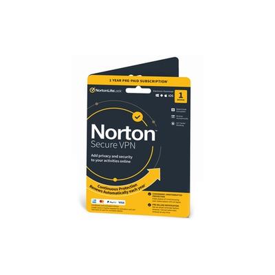 Norton Secure VPN ​2022 für 1 Gerät für 1 Jahr