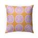 SAND DOLLAR ORANGE Indoor|Outdoor Pillow By Kavka Designs