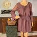 American Eagle Outfitters Dresses | American Eagle Boho Mini Dress Aeo | Color: Purple | Size: M