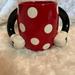 Disney Dining | Disney Galerie Mickey Minnie Mouse Coffee Cup Mug Dual Arm Handles | Color: Red/White | Size: Os