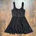 Free People Dresses | Free People Intimtaley Black Dress With A Lace Bottom | Color: Black | Size: M