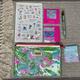 Lilly Pulitzer Office | Lilly Pulitzer Agenda Journal Pen Flamingo Pouch | Color: Green/Pink | Size: Os