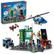 LEGO City Police Chase at The Bank 60317 Building Kit; Multi-Model Police and Crook Toy Playset for Kids Aged 7+ (915 Pieces)