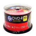 Hewlett Packard Disc, DVD-R, 4.7GB, 16X, LightScribe, 50/PK Cake Box 50/PK