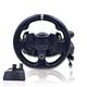 Yctze Steering Wheel for PC, 7 in 1 Gaming Steering Wheel, USB Gaming Racing Wheel with Pedal, 270° Rotation 7 levels adjustable Sensitivity, for PS4, for PS3, for XBOX One, for XBOX 360, for Switch