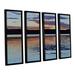 Loon Peak® Graham Lake - 4 Piece Photograph on Canvas Metal in Black/Blue/Brown | 24 H x 32 W x 2 D in | Wayfair C2A2B915676F40918872484F77E5FA9D