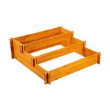 Plow & Hearth 2 ft x 4 ft Wood Raised Garden Bed Wood in Brown | 15.7 H x 24 W x 48 D in | Wayfair 56736